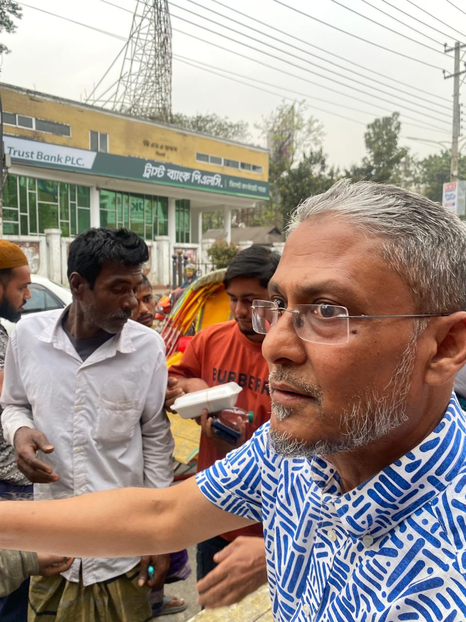 Trust volunteers on the ground